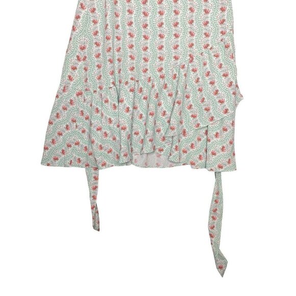 Hill House Womens The Mirabel Skirt Trailing Vine Multi Crepe Size Medium - Picture 3 of 9